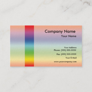Tarjeta De Visita Espectro elegante