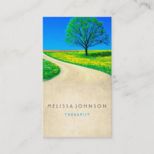 Tarjeta De Visita Esperanza personalizada de la manera del psicólog