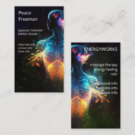 Tarjeta De Visita Esperanza Viva | Energía Espiritual
