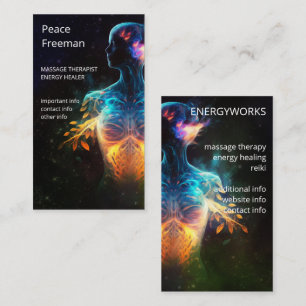 Tarjeta De Visita Esperanza Viva   Energía Espiritual