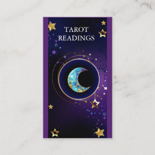 Tarjeta De Visita Espiral de tarot místico zen