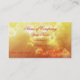 Tarjeta de visita espiritual de la naturaleza