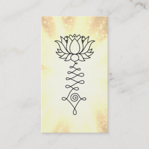 Tarjeta De Visita *~* Espuma arcoiris Reiki Energía Sanación Lotus