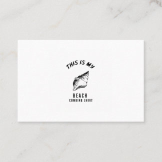 Tarjeta De Visita Esta es mi camiseta peinadora de playa