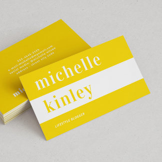 Tarjeta De Visita Establecimiento de contactos profesionales de moda