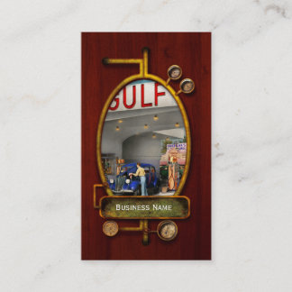 Tarjeta De Visita Estación de Servicio - El gran viaje americano 193