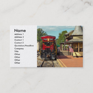 Tarjeta De Visita Estación de tren - Siempre habrá esperanza