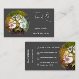 Tarjeta De Visita Estaciones | Árbol de la Vida