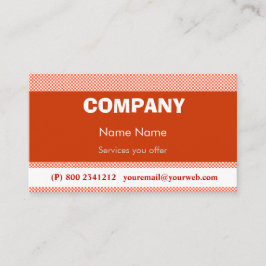 Tarjeta De Visita Estallido de Techno retro