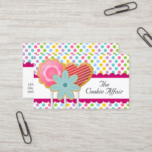 Tarjeta De Visita Estallidos imaginarios de la galleta