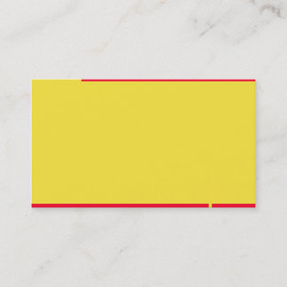 tarjeta de visita estándar