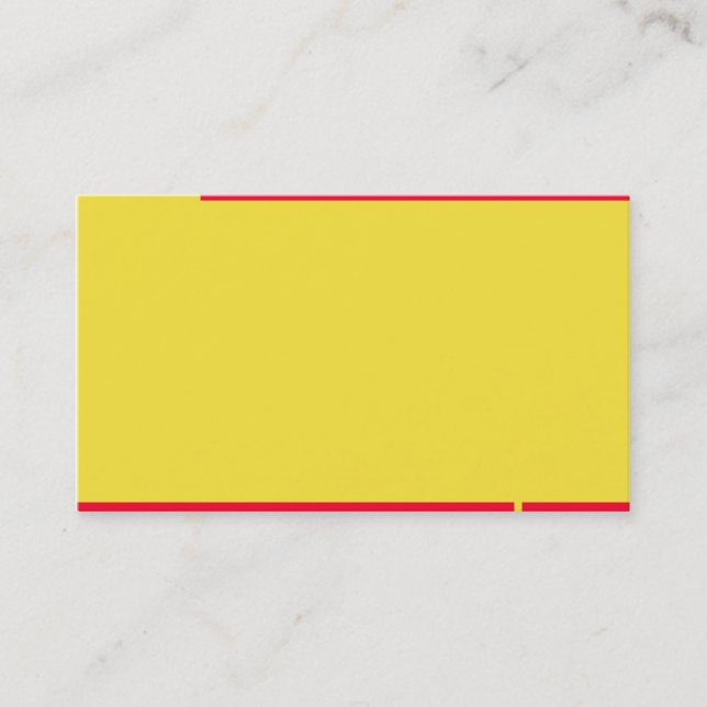 tarjeta de visita estándar (Anverso)