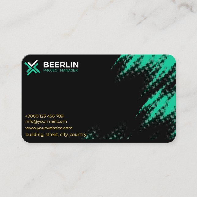 Tarjeta de visita estándar (Anverso)