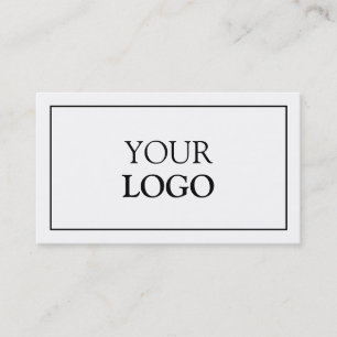 Tarjeta De Visita Estándar de firma clásica