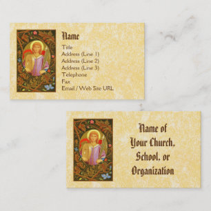 Tarjeta De Visita Estándar de San Floriano de Lorch (PM 03)