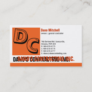 Tarjeta de visita estándar Design-2