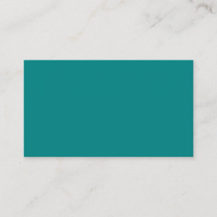 Tarjeta de visita estándar verde azulada