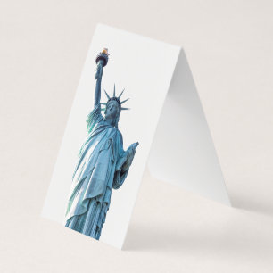 Tarjeta De Visita Estatua de la Libertad Ciudad de Nueva York