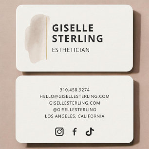 Tarjeta De Visita Esteticista