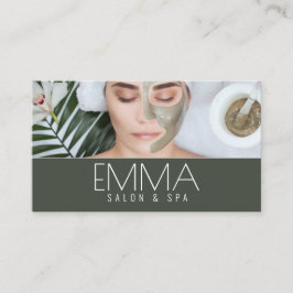 Tarjeta De Visita Esteticista de salón y spa