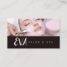 Tarjeta De Visita Esteticista de salón y spa