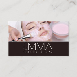 Tarjeta De Visita Esteticista de salón y spa