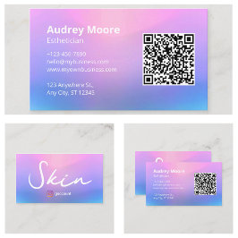 Tarjeta De Visita Esteticista Profesional