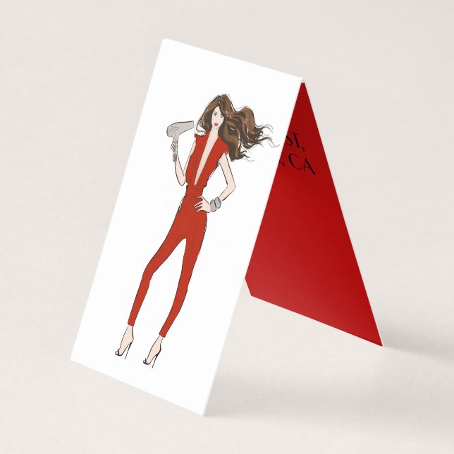 Tarjeta De Visita Estilista (Anverso)