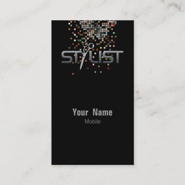 Tarjeta De Visita Estilista (Anverso)