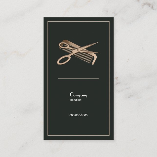 Tarjeta De Visita Estilista (Anverso)
