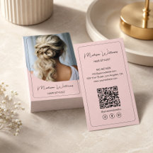 Estilista de cabello Moderno Rosa