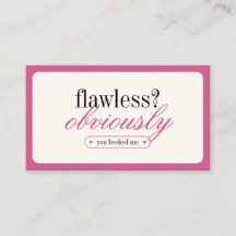 Tarjeta de visita estilista de maquillaje para tip