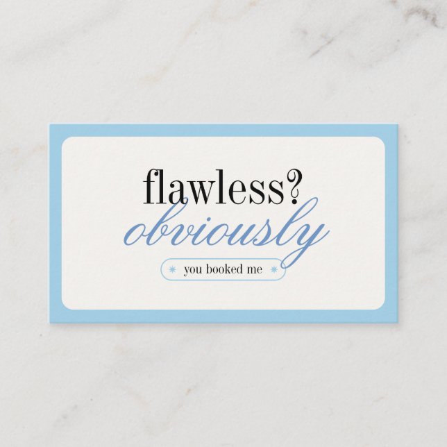 Tarjeta de visita estilista de maquillaje para tip (Anverso)