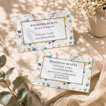 Estilista de Pelo Wildflower Floral Belleza