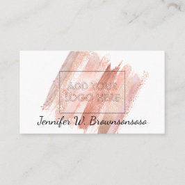 Tarjeta De Visita Estilista de uñas Manicura Esmalte logo Maquillaje