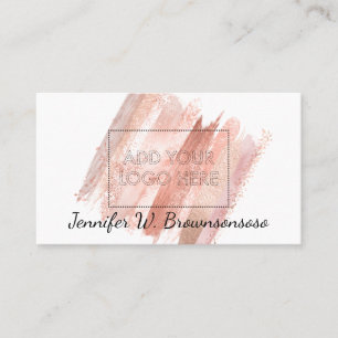 Tarjeta De Visita Estilista de uñas Manicura Esmalte logo Maquillaje