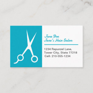 Tarjeta De Visita Estilista del pelo de plantilla de personalizable