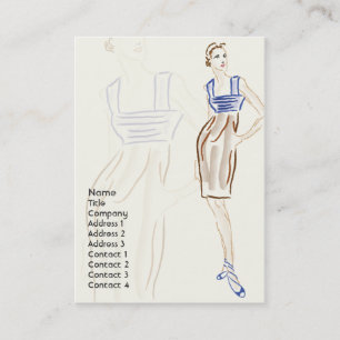 Tarjeta De Visita Estilista - rechoncho