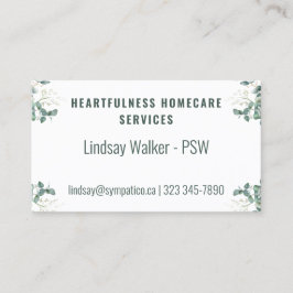 Tarjeta De Visita Estilo Eucalyptus