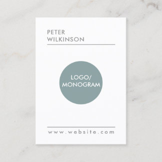 Tarjeta De Visita Estilo minimalista profesional