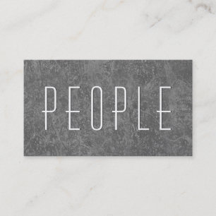 Tarjeta De Visita Estilo simple V57 del CONSULTOR de los RECURSOS