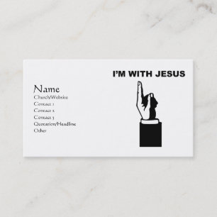Tarjeta De Visita Estoy con Jesús