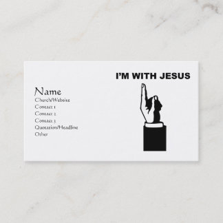 Tarjeta De Visita Estoy con Jesús