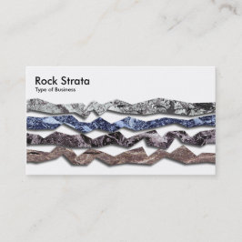 Tarjeta De Visita Estratos 02 de la roca