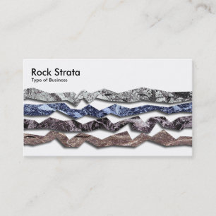 Tarjeta De Visita Estratos 02 de la roca