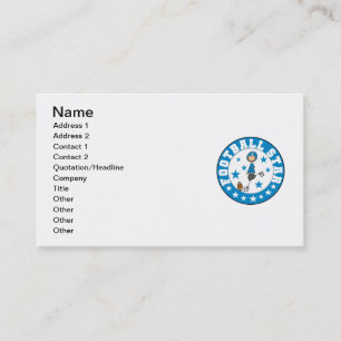 Tarjeta De Visita Estrella de Fútbol