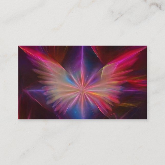 Tarjeta De Visita Estrella del ángel (Anverso)