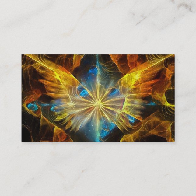 Tarjeta De Visita Estrella del ángel (Anverso)
