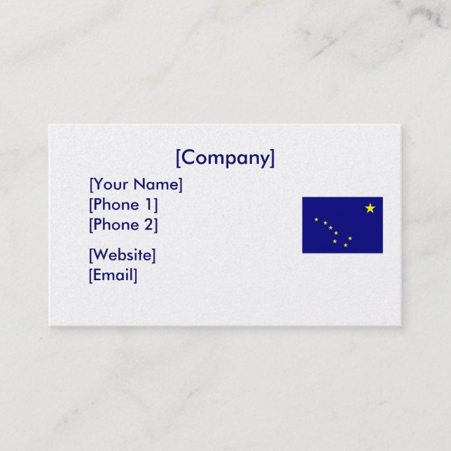 Tarjeta de visita/estrella del norte (Anverso)