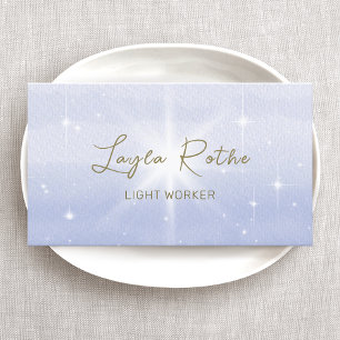 Tarjeta De Visita Estrellas celestes - Trabajador ligero